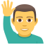 Man raising hand :man_raising_hand: 🙋♂️