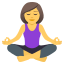 Woman in lotus position :woman_in_lotus_position: 🧘♀️
