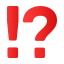 Exclamation question mark :interrobang: ⁉
