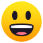 Grinning face with big eyes :smiley: 😃