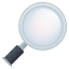 Magnifying glass tilted right :mag_right: 🔎